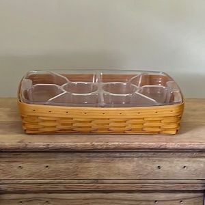 Longaberger Serving Tray Basket